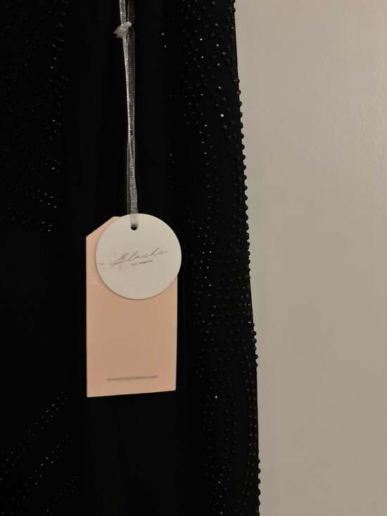 Black biashe sequined dress size medium. Mesh... - Picture 4 of 7